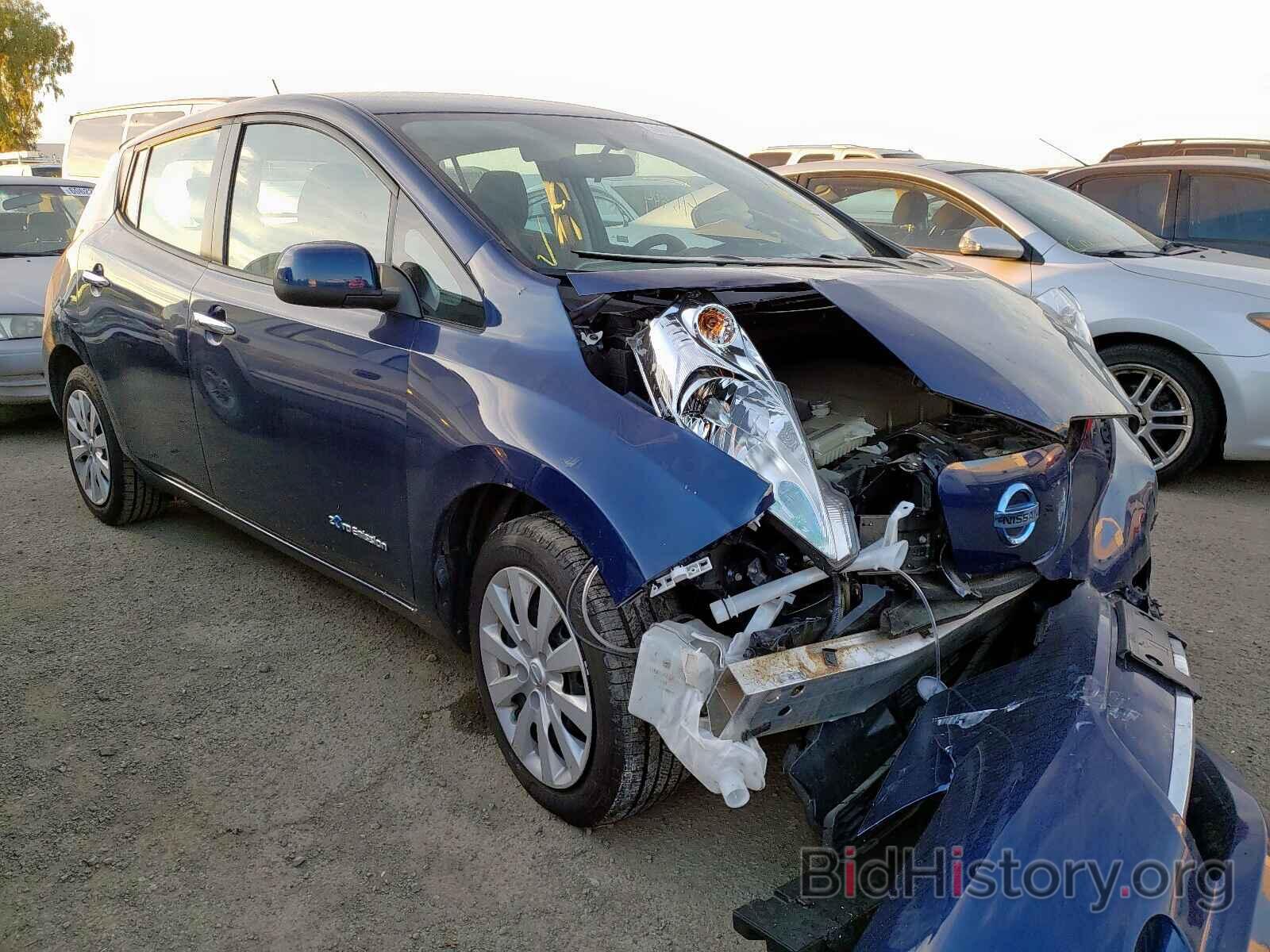 Photo 1N4BZ0CP0HC301598 - NISSAN LEAF 2017