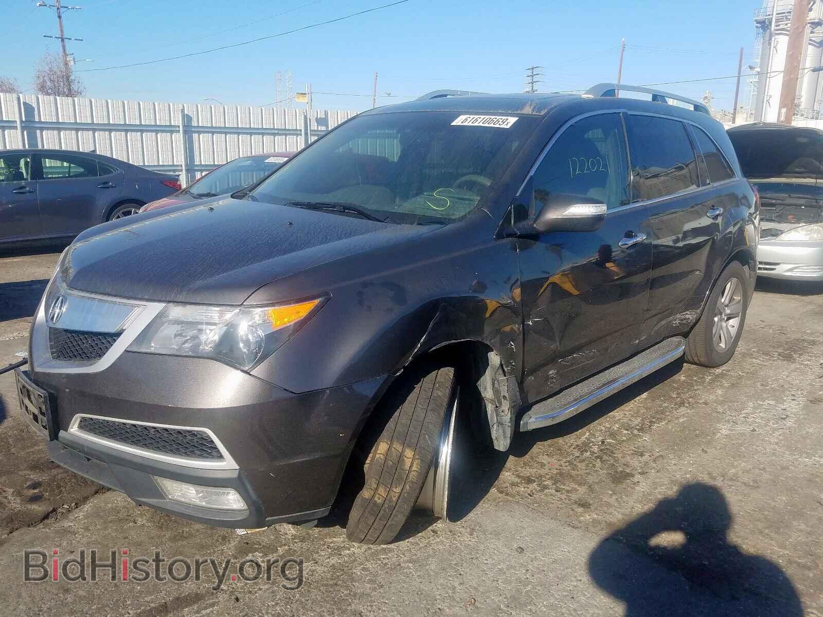 2012 ACURA MDX - VIN: 2HNYD2H38CH509748 - Фото 2
