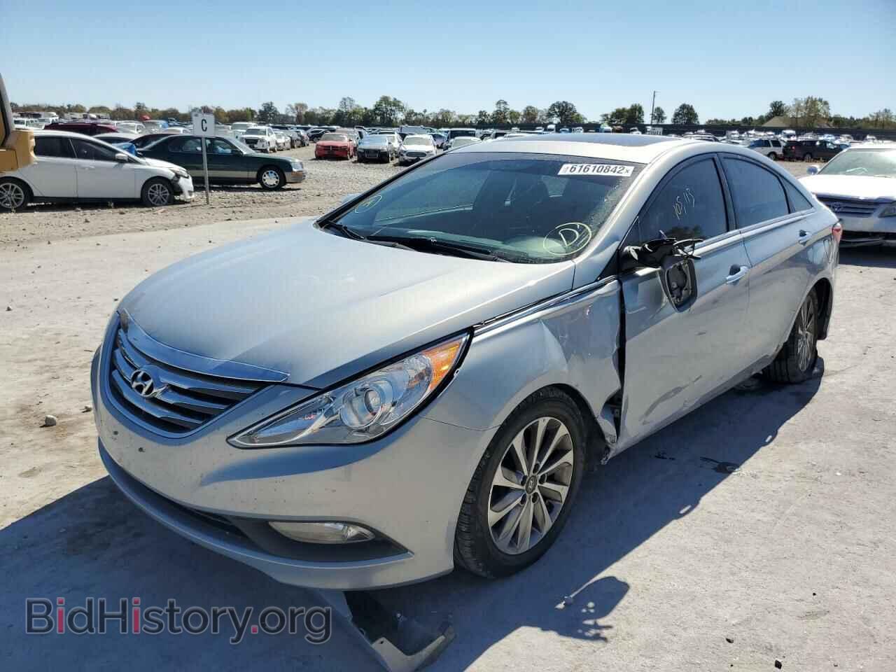 2014 HYUNDAI SONATA - VIN: 5NPEC4ABXEH895754 - Фото 2