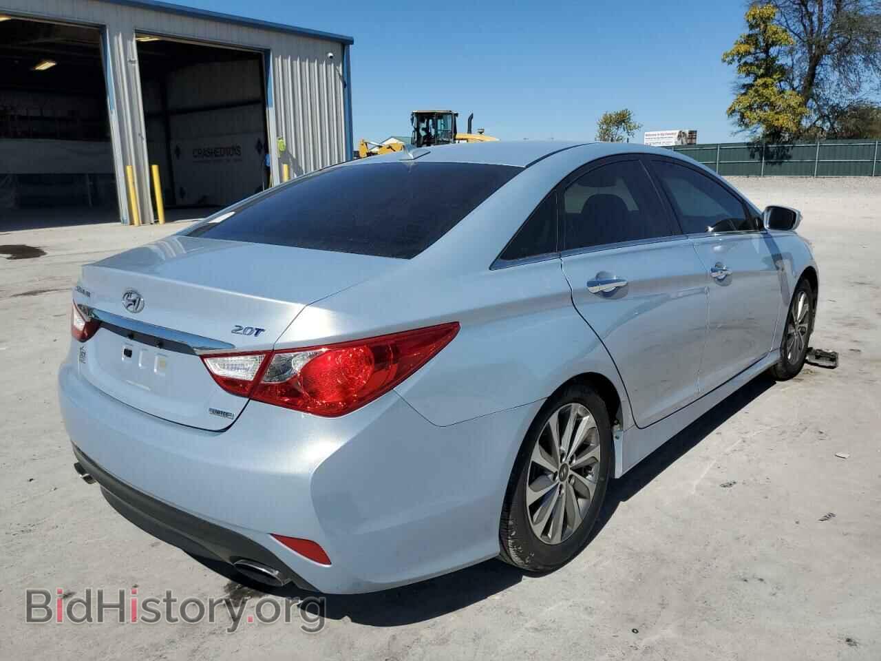 2014 HYUNDAI SONATA - VIN: 5NPEC4ABXEH895754 - Фото 4