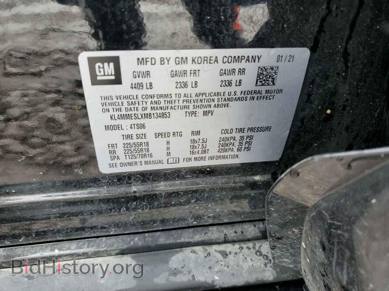 2021 BUICK ENCORE - VIN: KL4MMESLXMB134853 - Photo 12