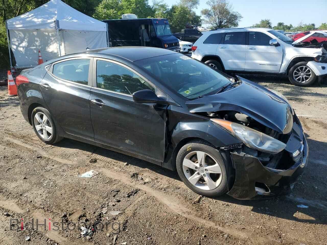 2012 HYUNDAI ELANTRA - VIN: KMHDH4AEXCU285651 - Фото 4