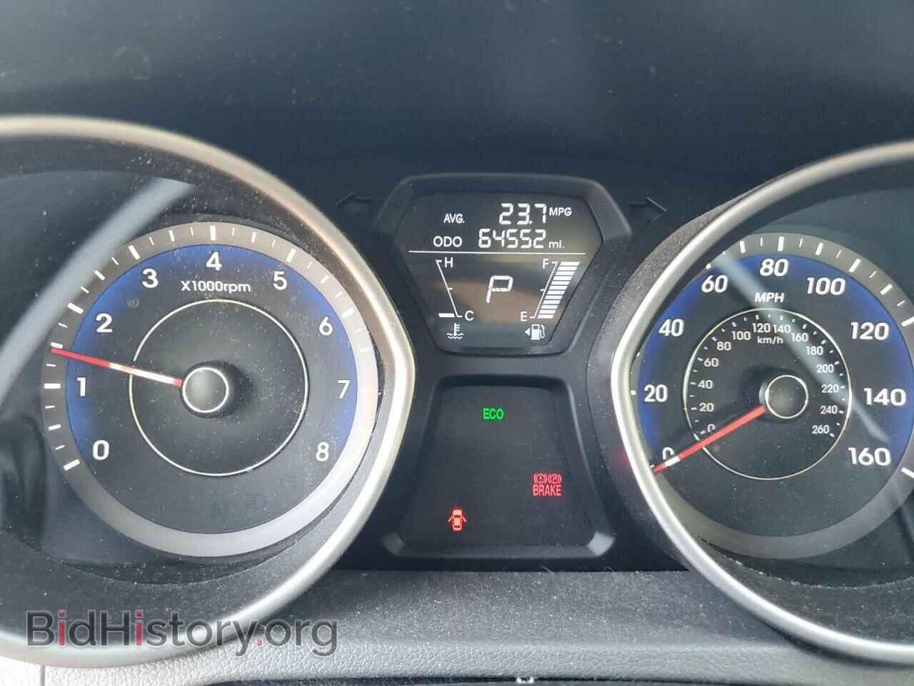 2012 HYUNDAI ELANTRA - VIN: KMHDH4AEXCU285651 - Фото 9