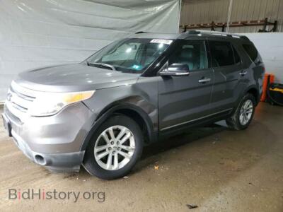 2014 Ford EXPLORER XLT, темно-серый — VIN 1FM5K8D8XEGB41313, Copart
