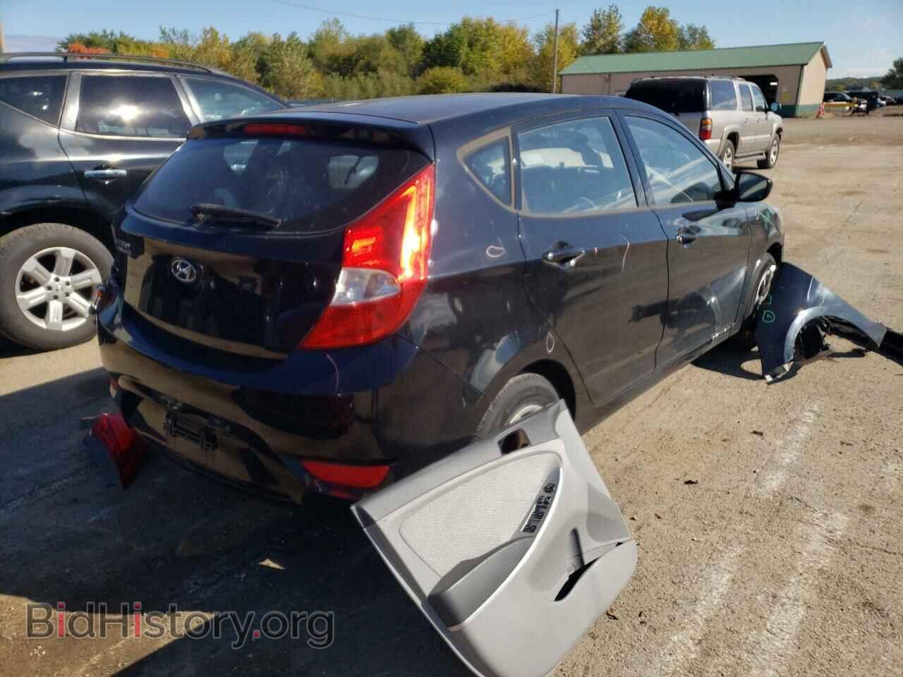 2013 HYUNDAI ACCENT - VIN: KMHCT5AE3DU108568 - Фото 4