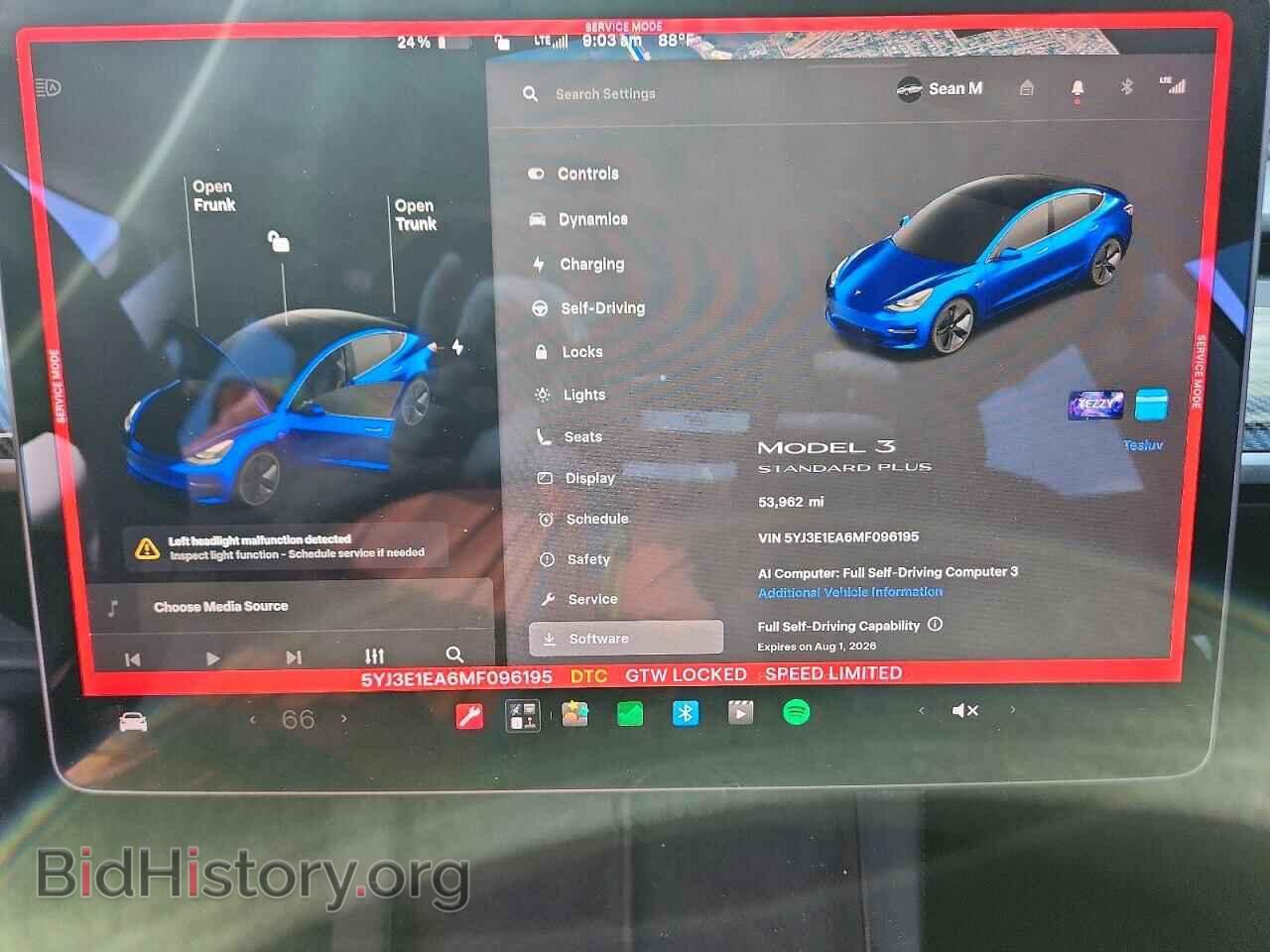 2021 TESLA MODEL 3 - VIN: 5YJ3E1EA6MF096195 - Photo 9