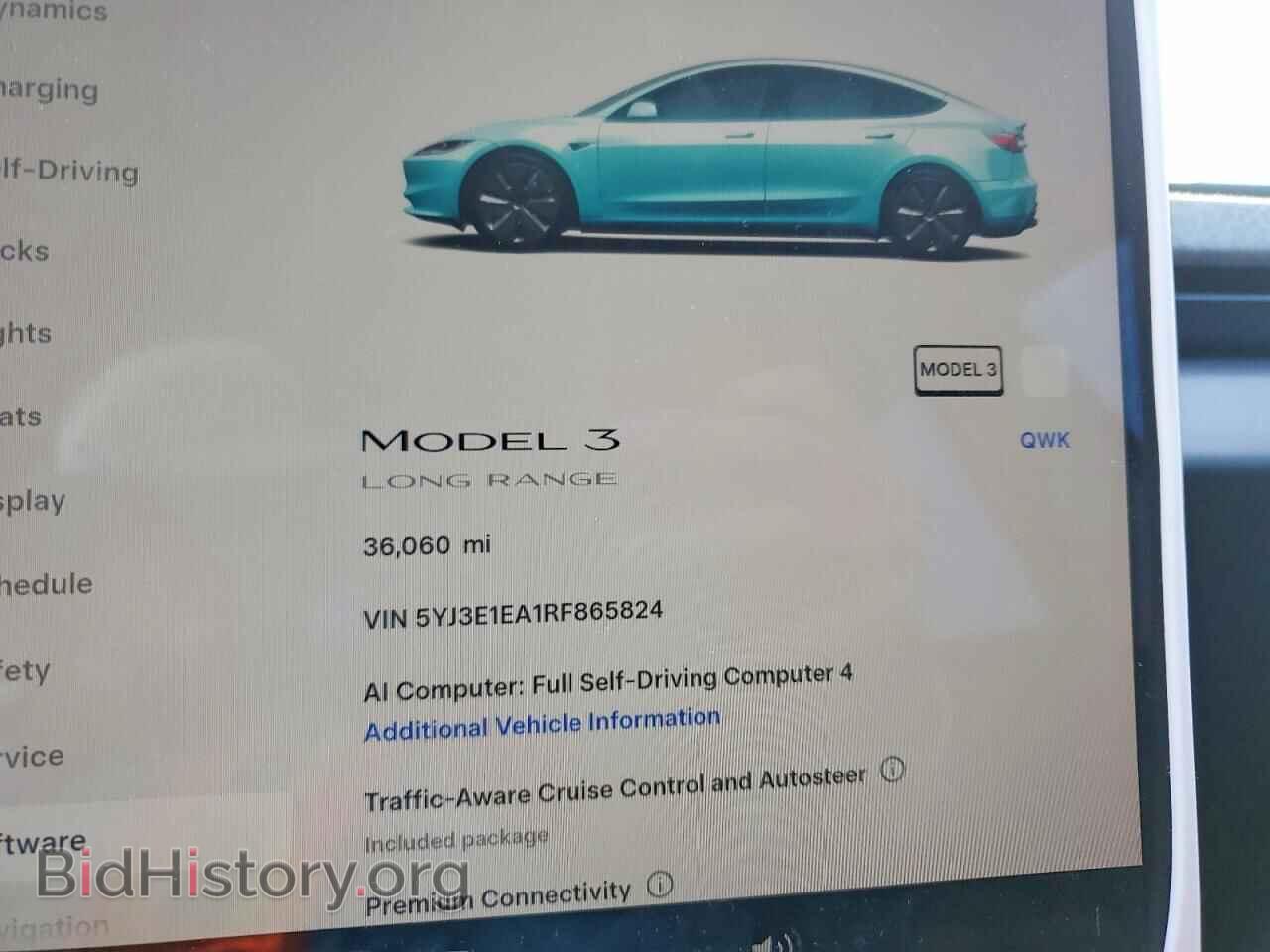 2024 TESLA MODEL 3 - VIN: 5YJ3E1EA1RF865824 - Photo 9