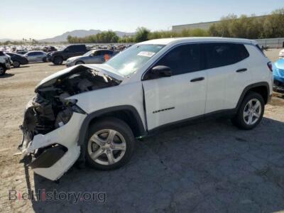 2023 Jeep COMPASS Sport, белый — VIN 3C4NJDAN2PT559261, Copart