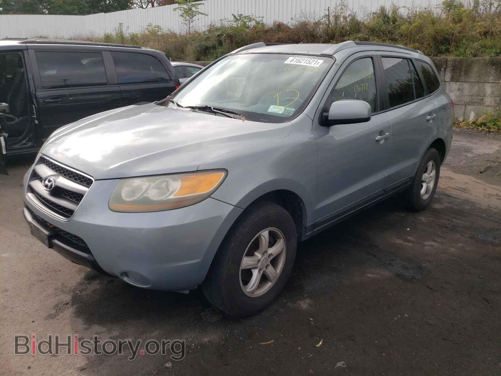 2007 HYUNDAI SANTA FE - VIN: 5NMSG73D67H000736 - Фото 2