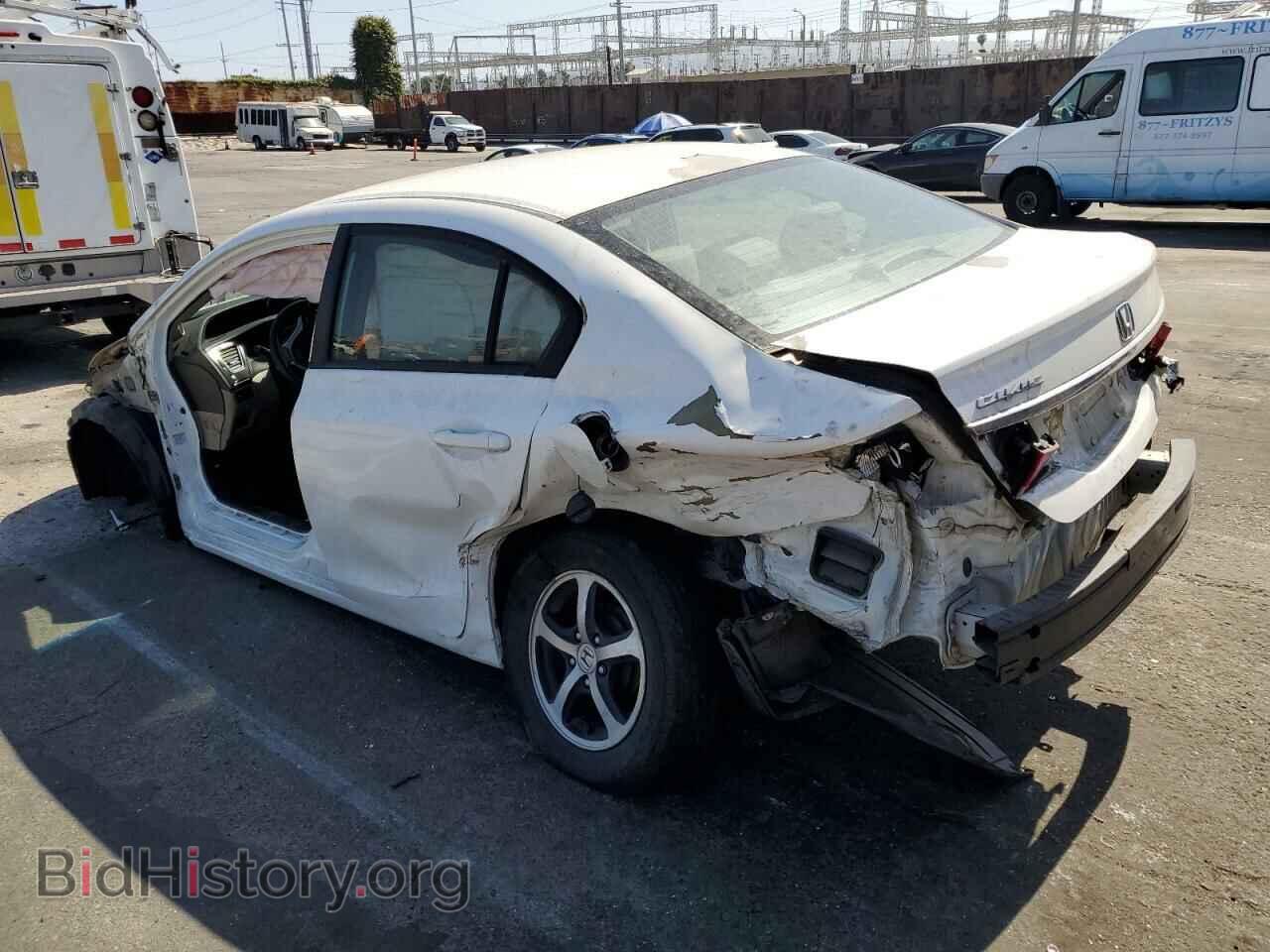 2015 HONDA CIVIC - VIN: 2HGFB2F70FH553760 - Фото 2