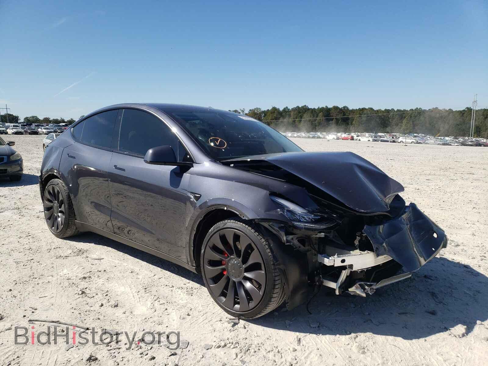 Photo 5YJYGDEF2MF081447 - TESLA MODEL Y 2021