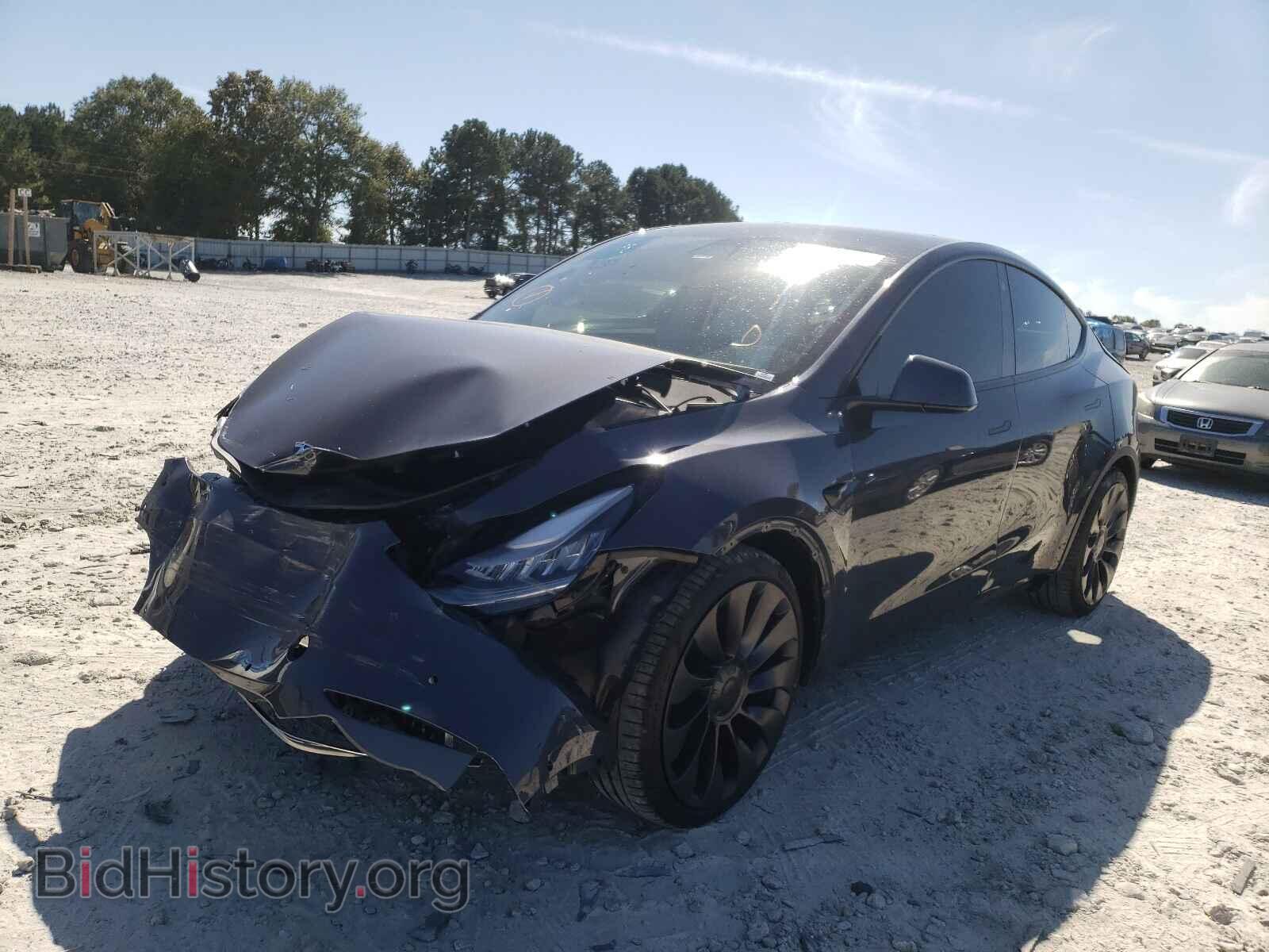 2021 TESLA MODEL Y - VIN: 5YJYGDEF2MF081447 - Photo 2