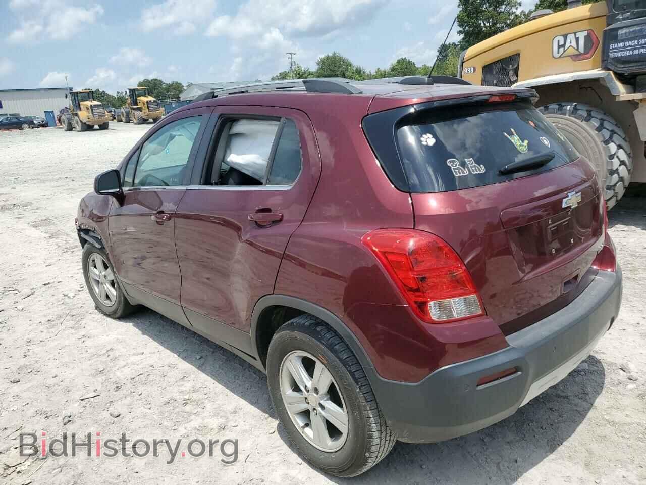 2016 CHEVROLET TRAX - VIN: 3GNCJLSB8GL217598 - Фото 2