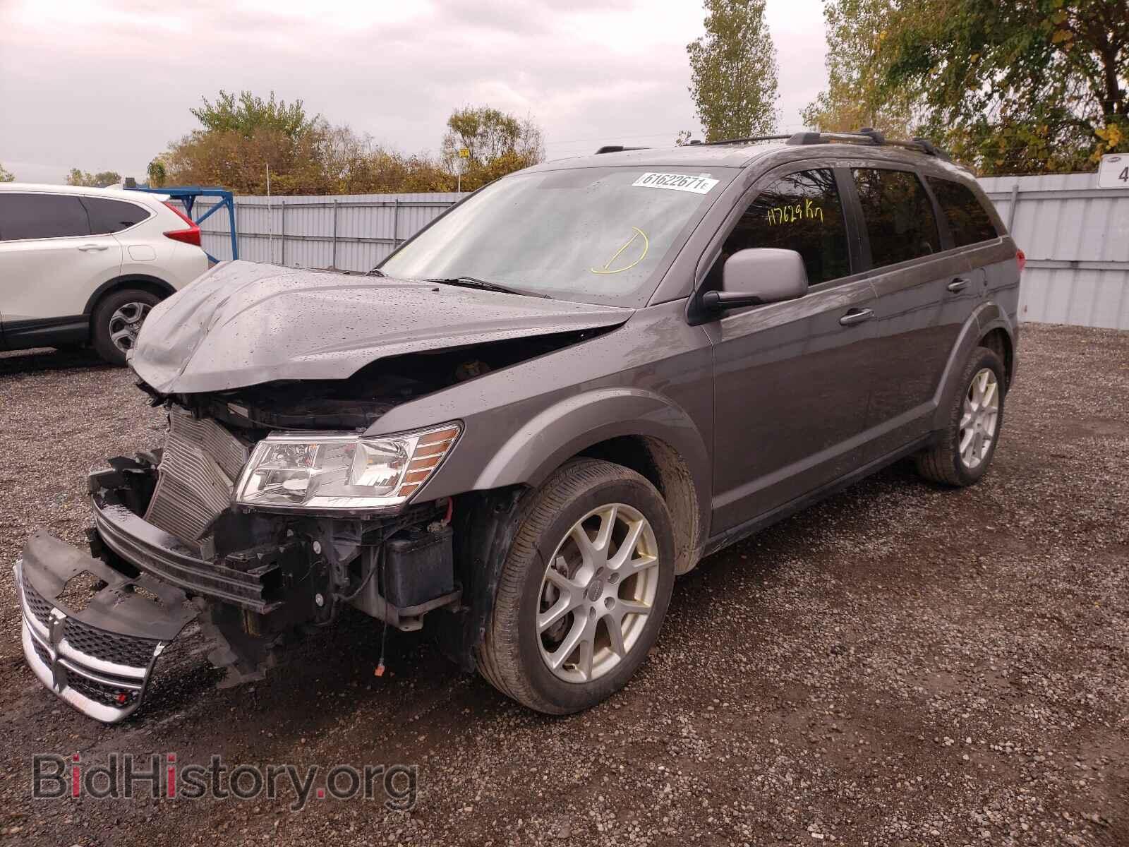 2013 DODGE JOURNEY - VIN: 3C4PDCCG3DT718955 - Фото 2