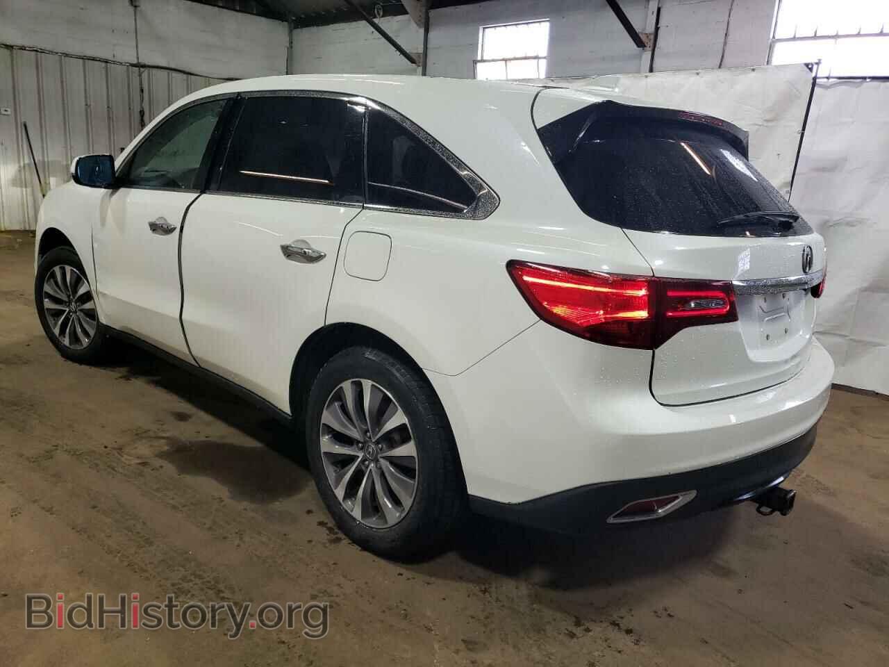 2016 ACURA MDX - VIN: 5FRYD4H43GB056854 - Фото 2