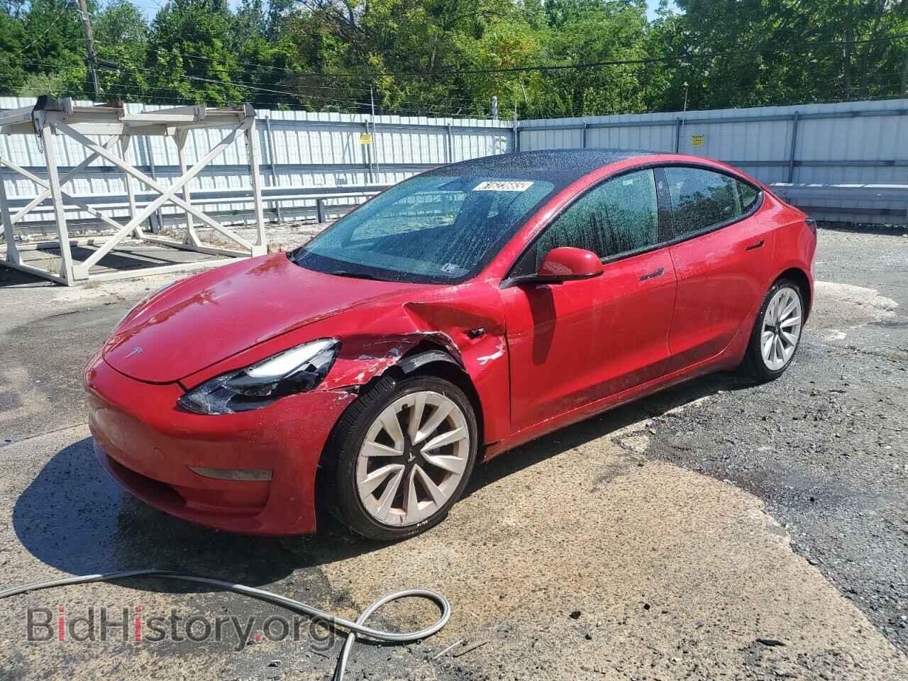 Фотография 5YJ3E1EA4NF369815 - TESLA MODEL 3 2022