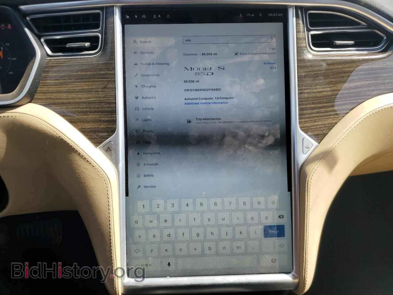 2016 TESLA MODEL S - VIN: 5YJSA1E20GF124450 - Photo 9