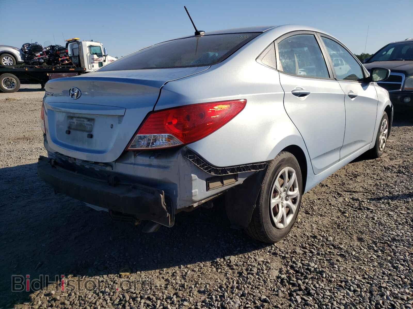 2012 HYUNDAI ACCENT - VIN: KMHCT4AE5CU203397 - Фото 4