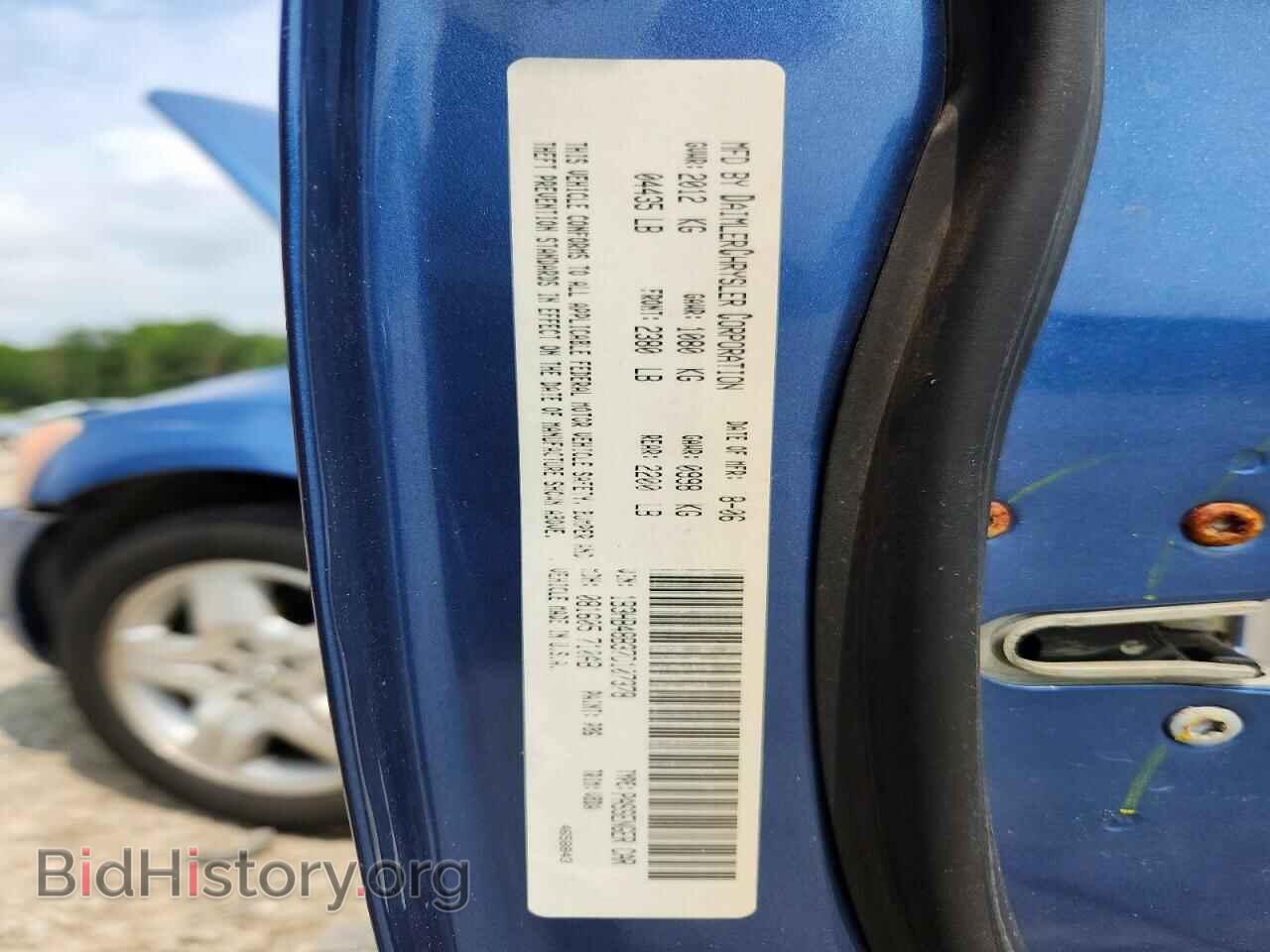 2007 DODGE CALIBER - VIN: 1B3HB48B37D107378 - Photo 12