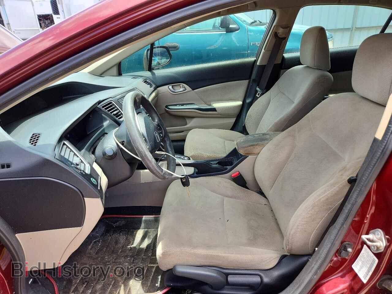2013 HONDA CIVIC LX - VIN: 2HGFB2F51DH523923 - Фото 7