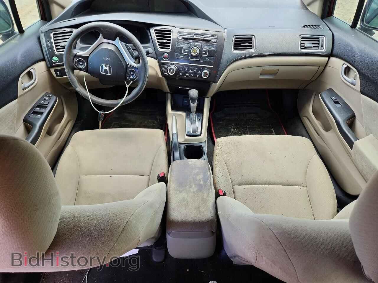2013 HONDA CIVIC LX - VIN: 2HGFB2F51DH523923 - Фото 8