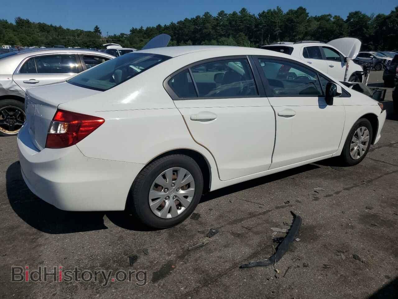 2012 HONDA CIVIC - VIN: 2HGFB2F57CH335177 - Фото 3