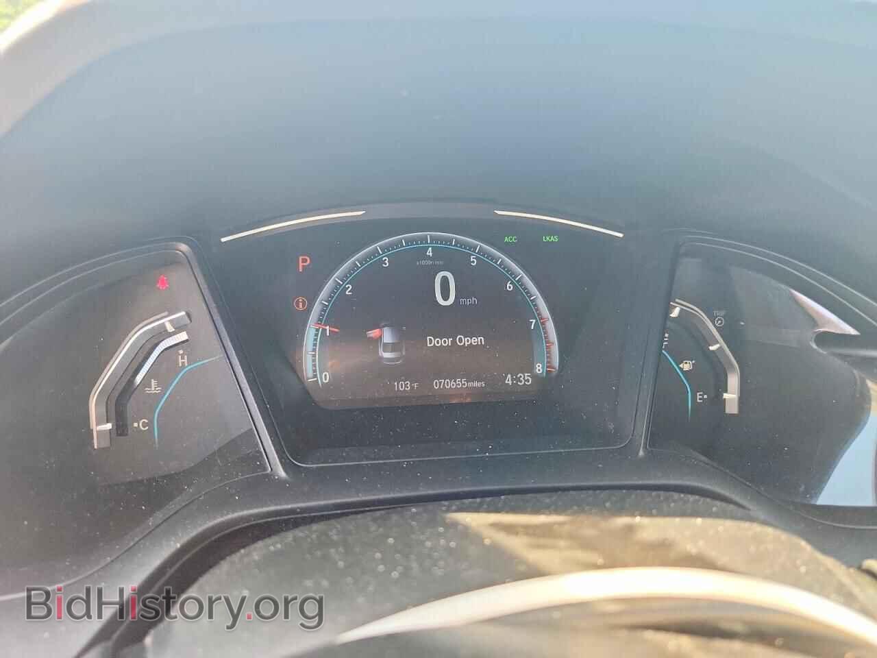 2019 HONDA CIVIC - VIN: 2HGFC2F60KH558651 - Фото 9