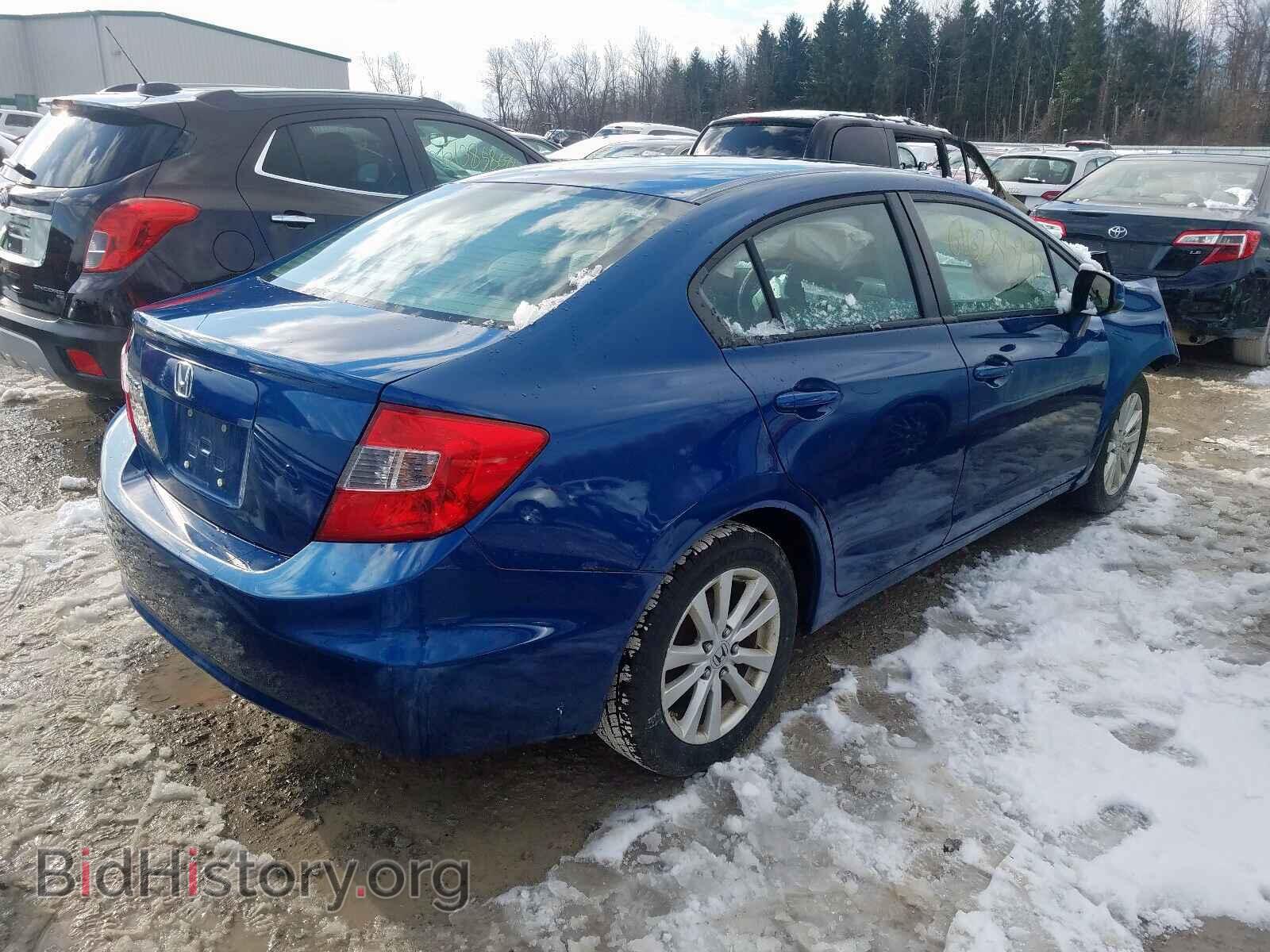 2012 HONDA CIVIC - VIN: 2HGFB2F87CH585707 - Фото 4
