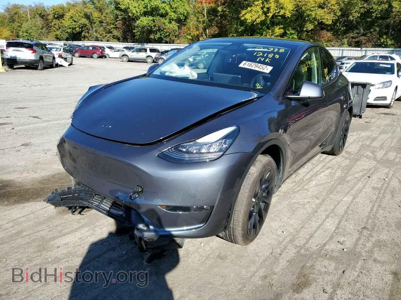2021 TESLA MODEL Y - VIN: 5YJYGDEE4MF112186 - Photo 2
