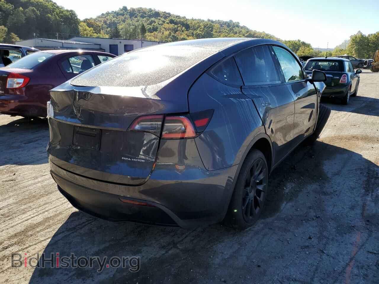 2021 TESLA MODEL Y - VIN: 5YJYGDEE4MF112186 - Photo 4