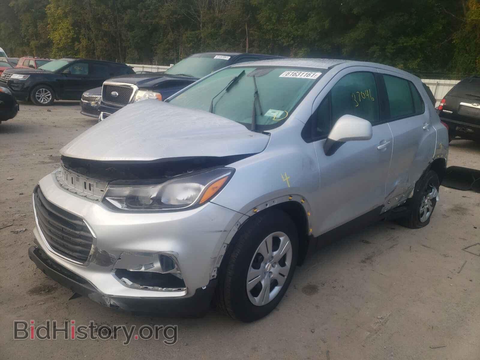 2017 CHEVROLET TRAX - VIN: KL7CJKSB2HB216160 - Фото 2