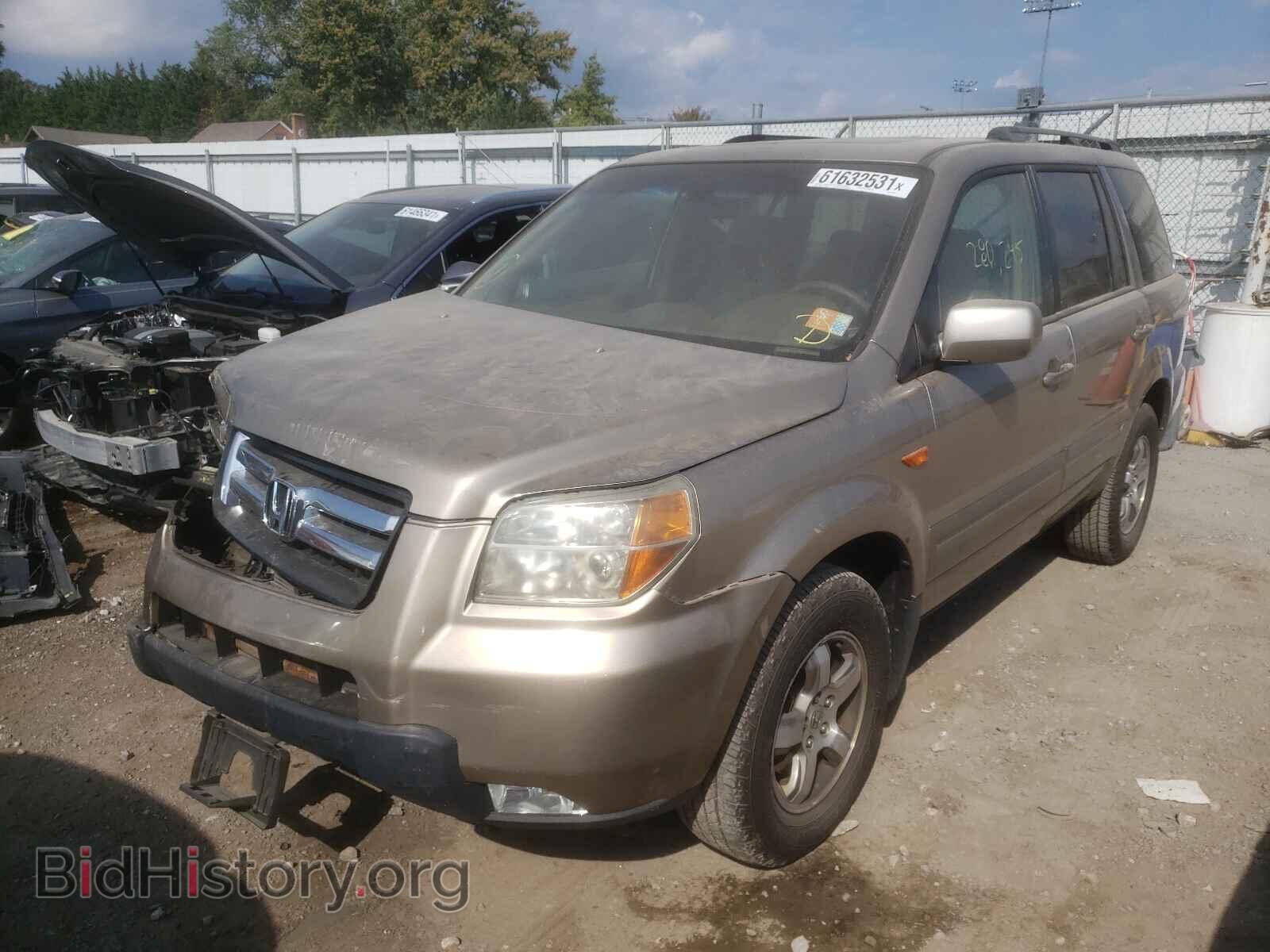 2006 HONDA PILOT - VIN: 5FNYF18576B018531 - Фото 2
