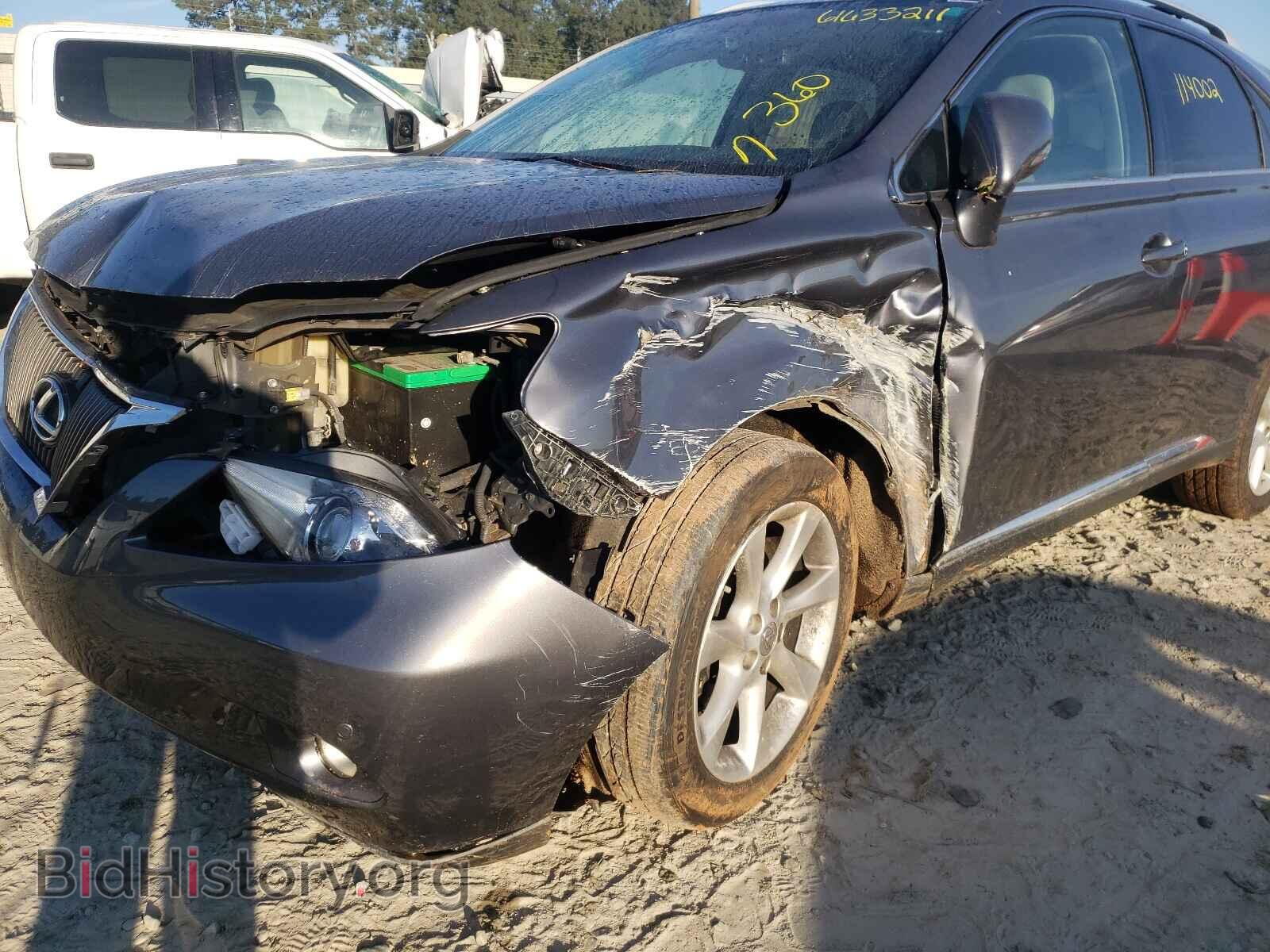 2012 LEXUS RX350 - VIN: 2T2ZK1BA3CC066416 - Фото 9