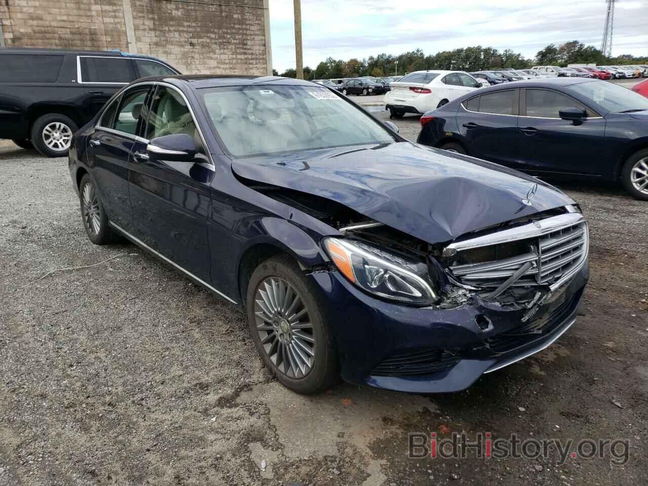 Photo 55SWF4KB7FU049428 - MERCEDES-BENZ C-CLASS 2015