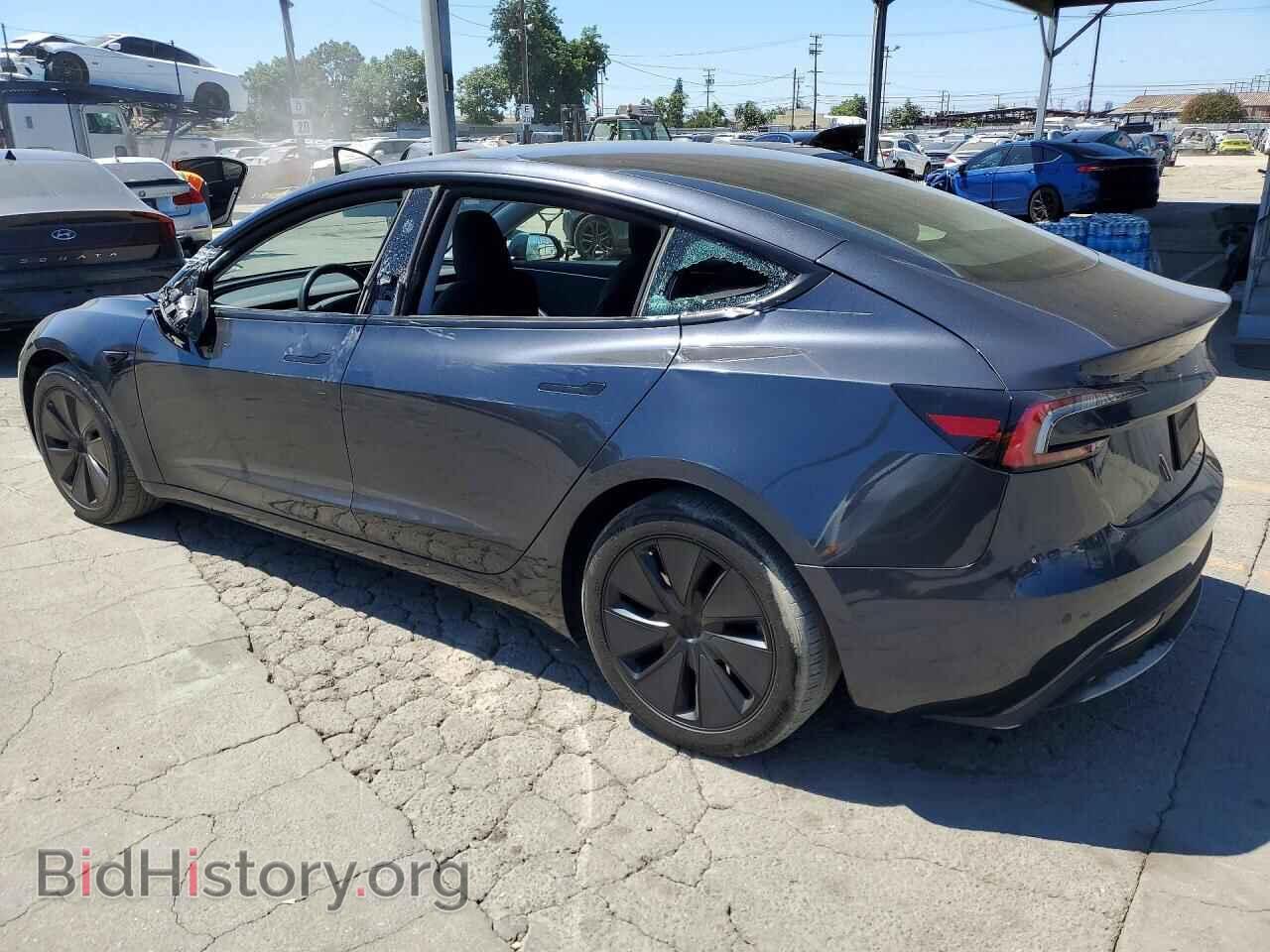 2024 TESLA MODEL 3 - VIN: 5YJ3E1EA5RF747517 - Фото 2