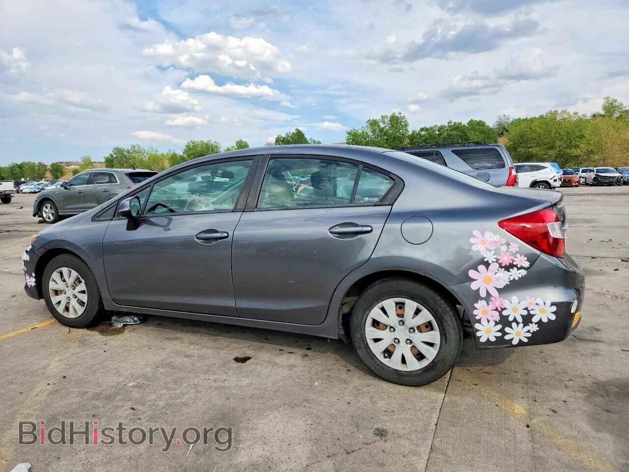 2012 HONDA CIVIC - VIN: JHMFB2F55CS000697 - Photo 2