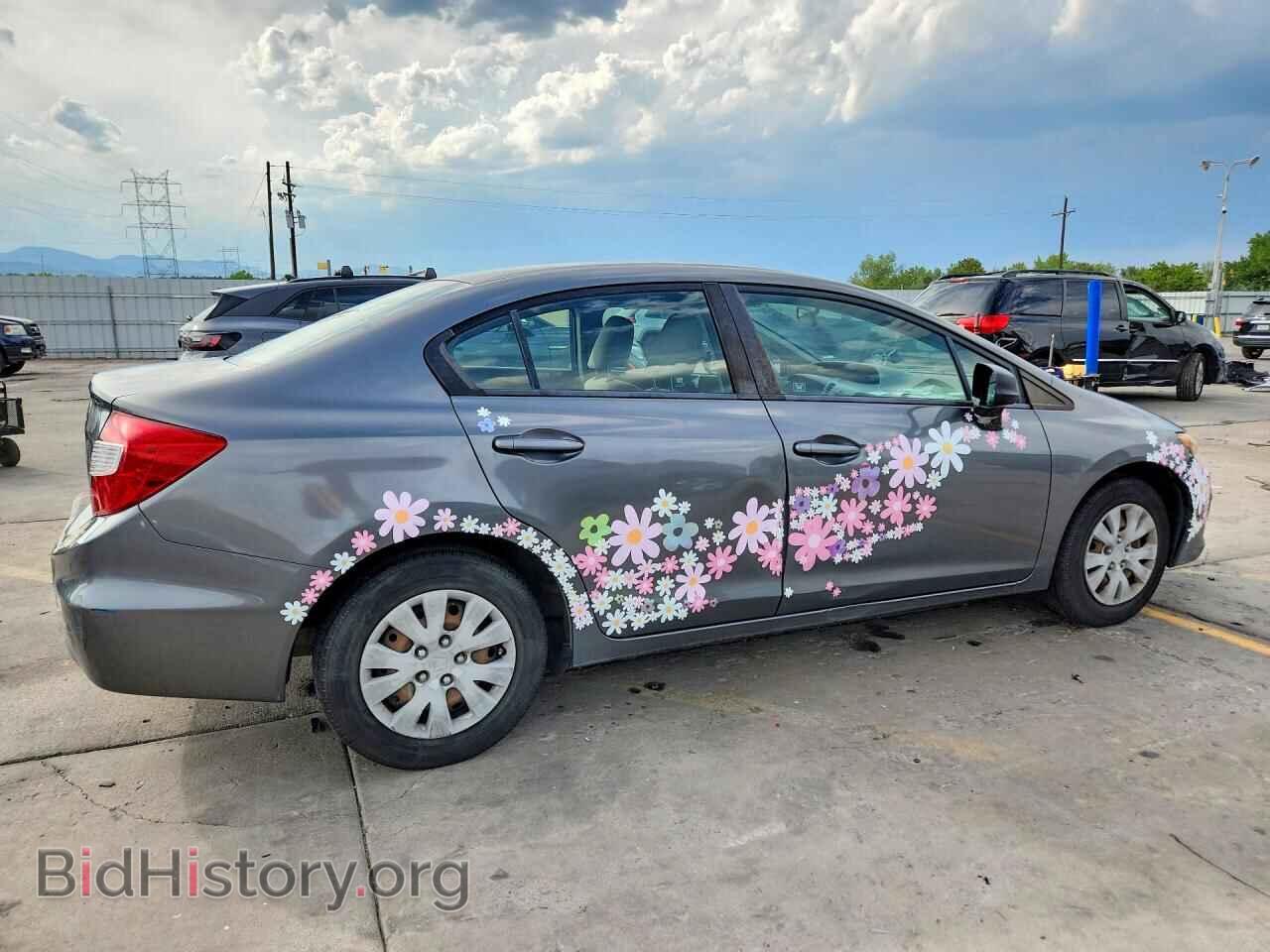 2012 HONDA CIVIC - VIN: JHMFB2F55CS000697 - Photo 3