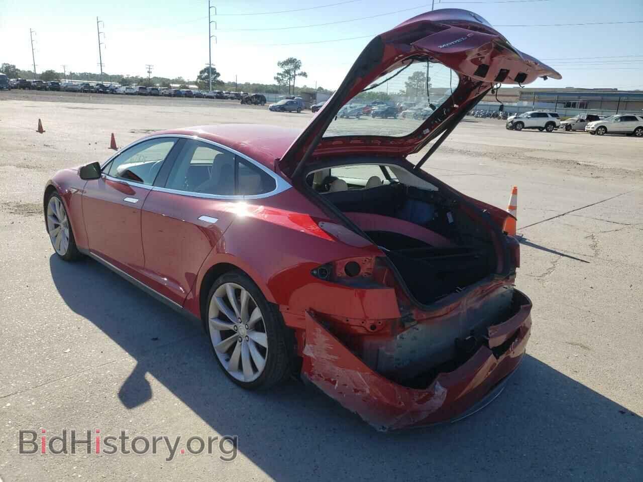 2014 TESLA MODEL S - VIN: 5YJSA1H12EFP42515 - Фото 3