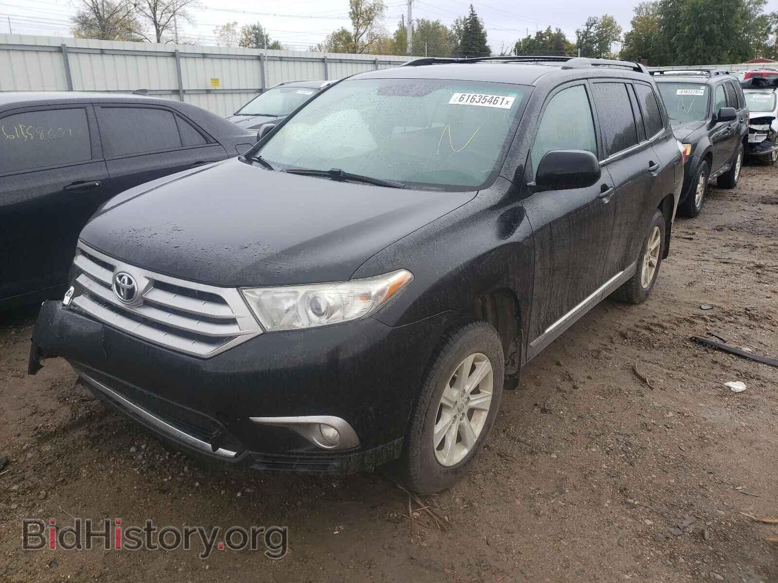 2012 TOYOTA HIGHLANDER - VIN: 5TDBK3EH5CS110658 - Фото 2