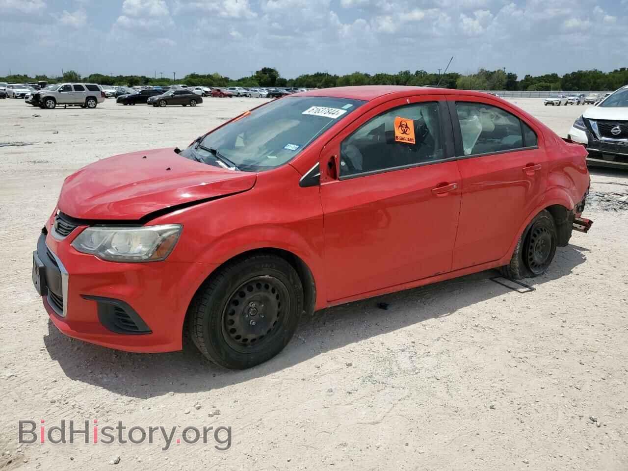 Photo 1G1JB5SH1H4150243 - CHEVROLET SONIC 2017