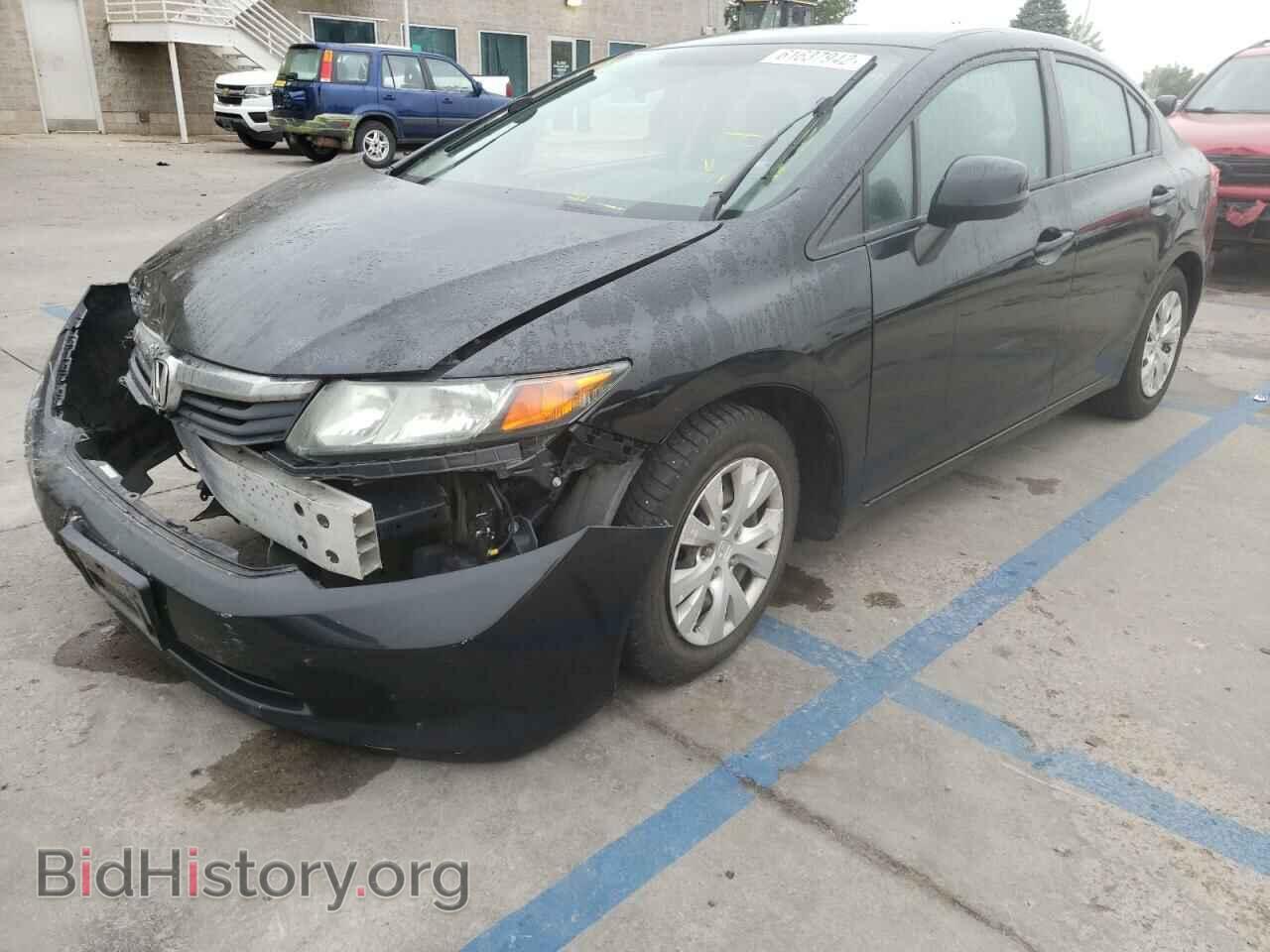 2012 HONDA CIVIC - VIN: 2HGFB2F59CH611794 - Фото 2