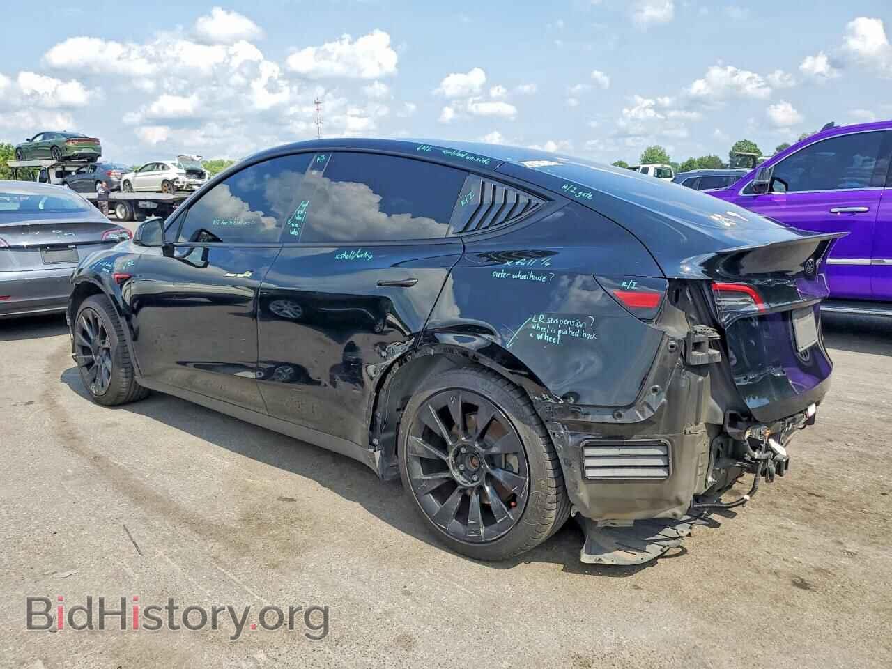 2023 TESLA MODEL Y - VIN: 7SAYGAEE9PF706004 - Фото 2