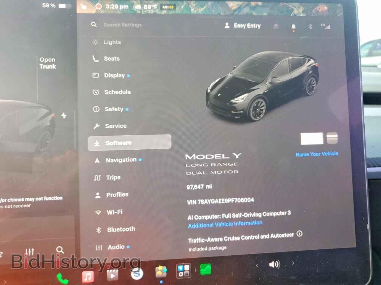 2023 TESLA MODEL Y - VIN: 7SAYGAEE9PF706004 - Фото 9