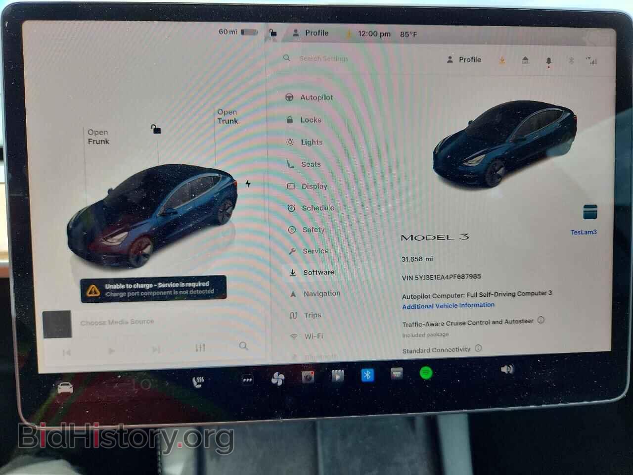 2023 TESLA MODEL 3 - VIN: 5YJ3E1EA4PF687985 - Photo 9