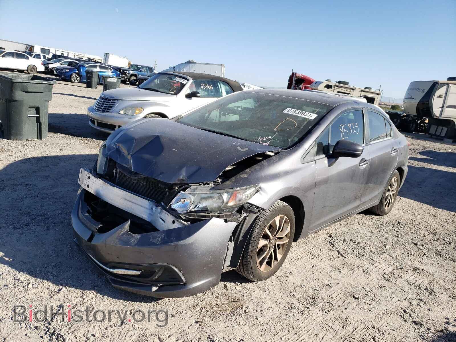 2015 HONDA CIVIC - VIN: 19XFB2F83FE002273 - Фото 2