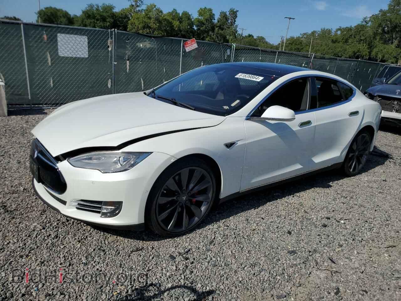 Photo 5YJSA1H44FF082814 - TESLA MODEL S 2015