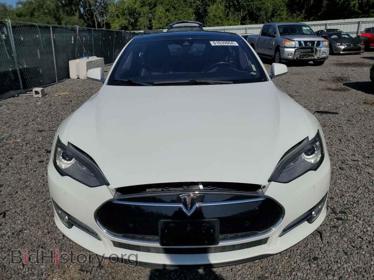 2015 TESLA MODEL S - VIN: 5YJSA1H44FF082814 - Фото 5