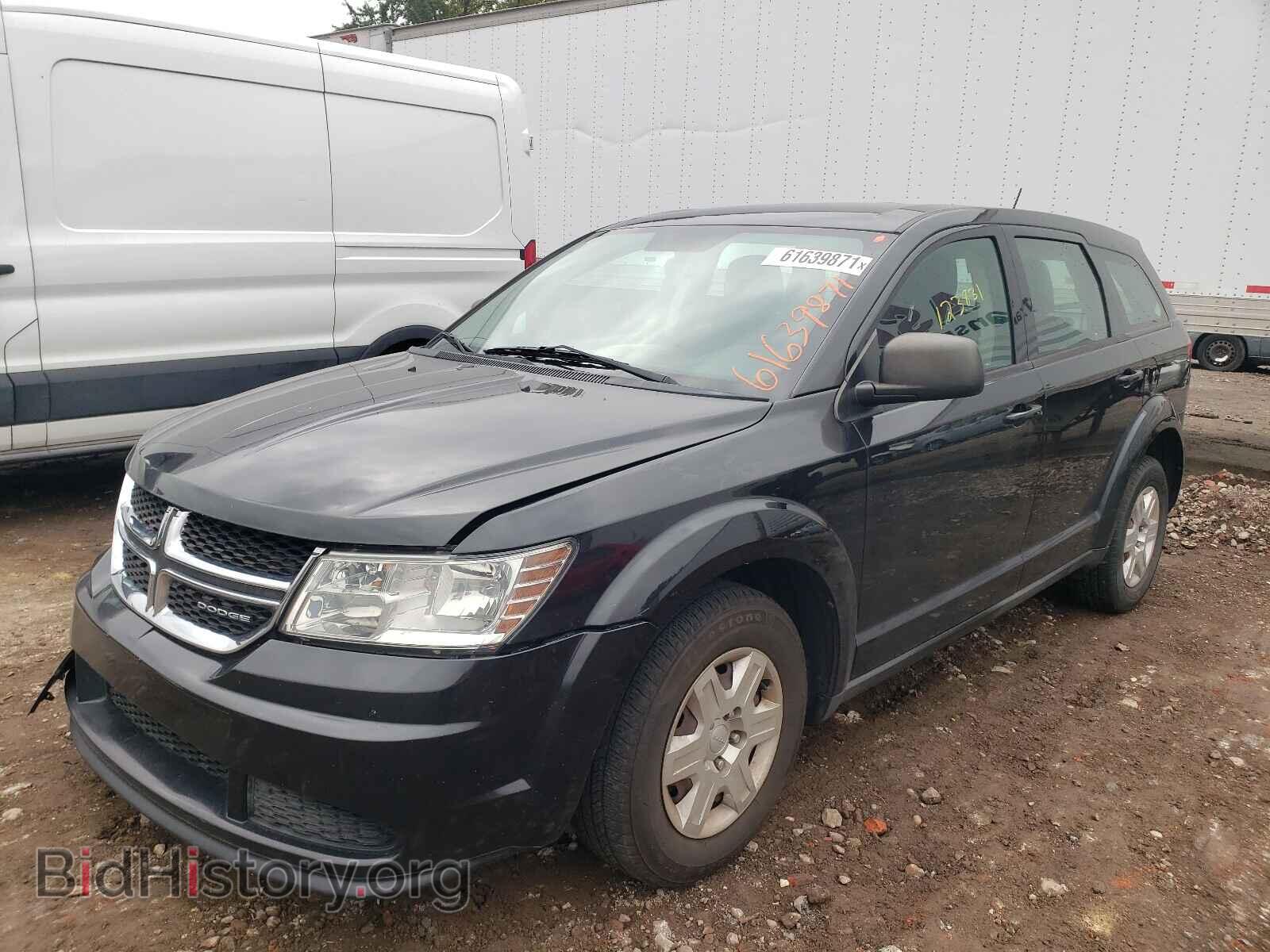 2012 DODGE JOURNEY - VIN: 3C4PDCAB5CT204482 - Фото 2