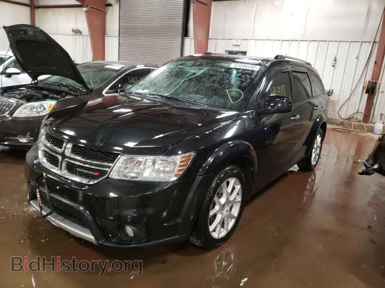 2013 DODGE JOURNEY - VIN: 3C4PDDFG4DT638341 - Фото 2