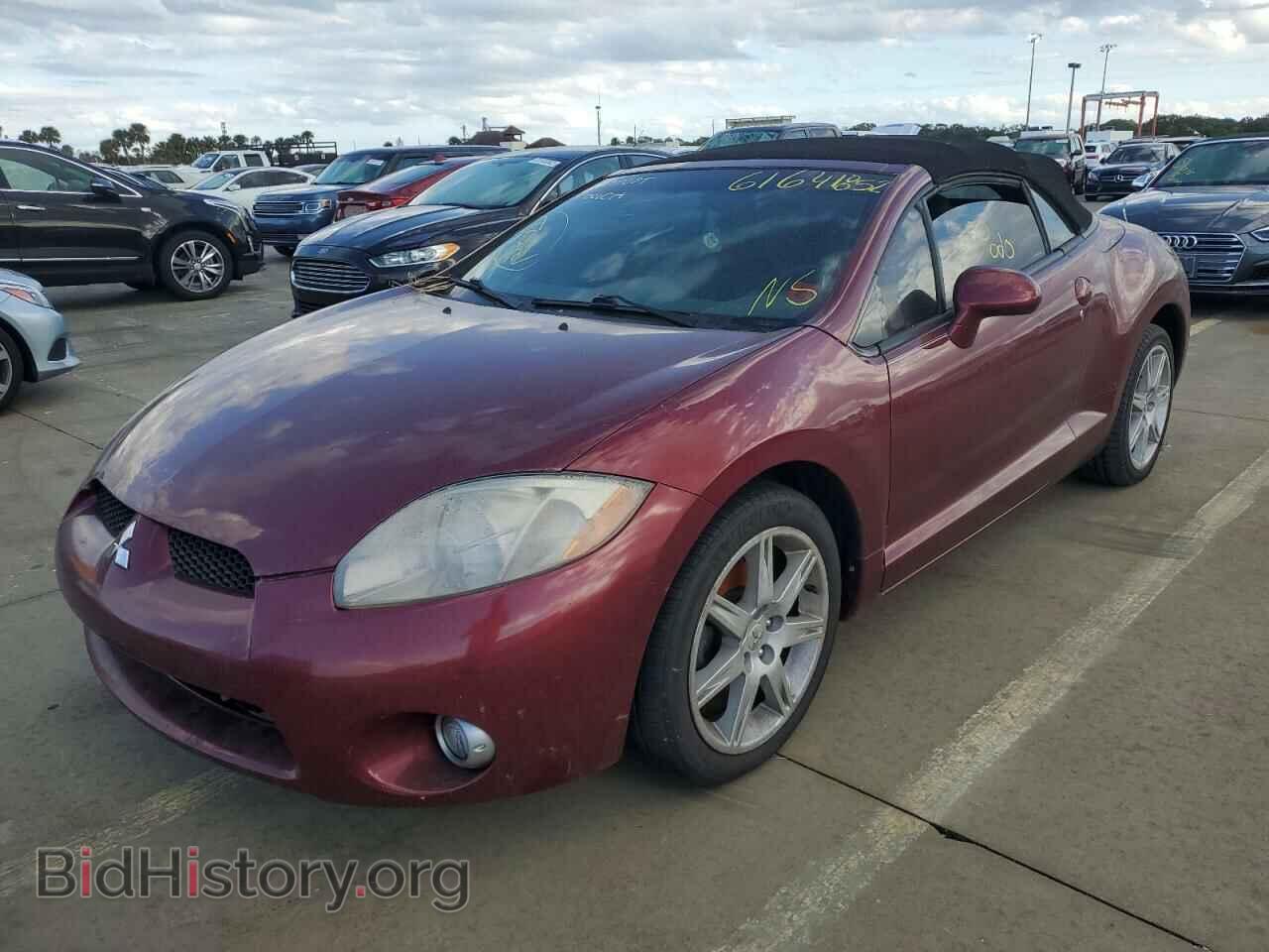 2007 MITSUBISHI ECLIPSE - VIN: 4A3AL35T77E010924 - Фото 2